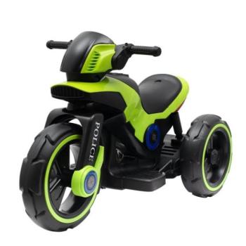 Gyermek elektromos motor Baby Mix POLICE zöld kép