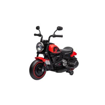 Gyermek elektromos motorkerékpár Chopper Faster piros kép
