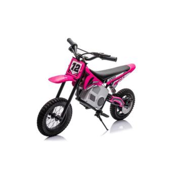 Gyermek elektromos motorkerékpár Cross 350W 36V rózsaszín kép