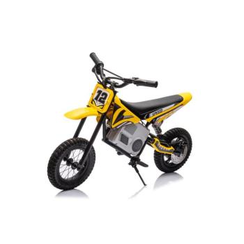Gyermek elektromos motorkerékpár Cross 350W 36V sárga kép