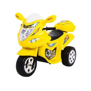Gyermek elektromos motoros robogó sárga kép