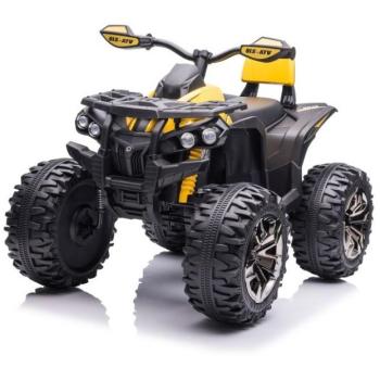 Gyermek elektromos négykerekű ATV Power 4x4 sárga