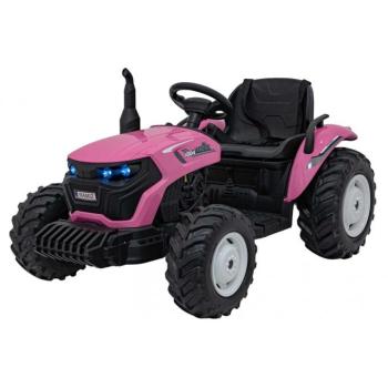 Gyermek elektromos traktor GROW 1804 24V rózsaszín kép