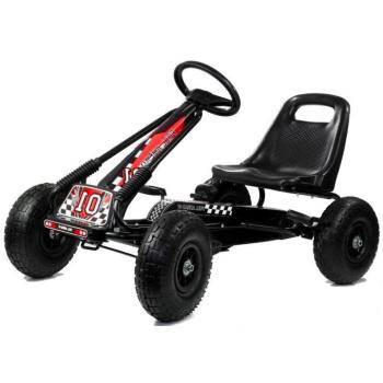 Gyermek gokart felfújható kerekekkel A-15 fekete kép