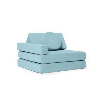 Gyermek kihajtható habszivacs fotel SHAPPY ORIGINAL Szín: Sky Blue kép