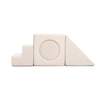 Gyermek összecsukható habszivacs készlet SHAPPY PLAY Szín: Soft Beige kép