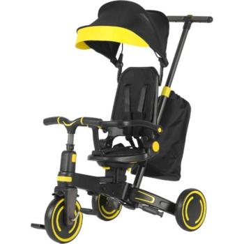 Gyermek tricikli Premium 9 az 1-ben sárga kép