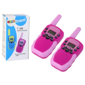 Gyermek Walkie Talkie rózsaszín kép