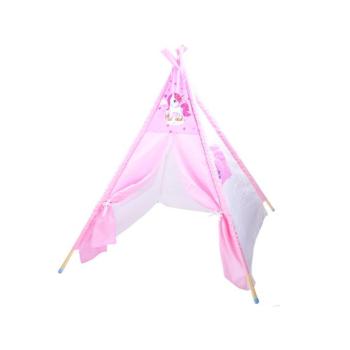 Gyermeksátor Teepee unikornis rózsaszín kép