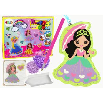 Gyöngykészlet DIY Princess Pendant Pocket ragasztásához kép