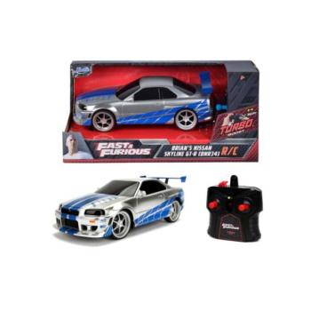Gyors és dühös RC autó Nissan Skyline 1:24 kép
