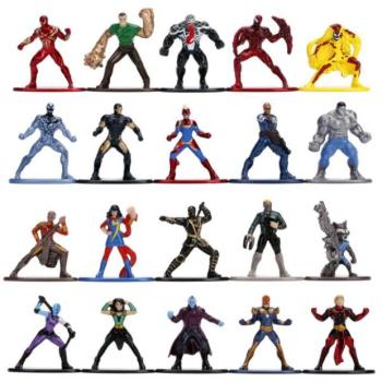 Jada Marvel Fém gyűjthető nanofigurák 20 db