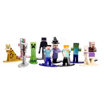 Gyűjthető figurák Minecraft Nano Blind Pack Jada fém 13 fajta 4 cm magas kép