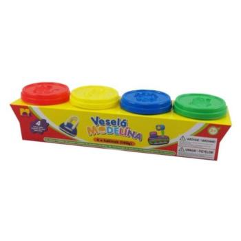 Gyurma 4x 140g különféle színben kép