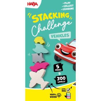 Haba Dinamikus szórakoztató játék Stacking Challenge Szállítás 5 figura 300 feladat kép