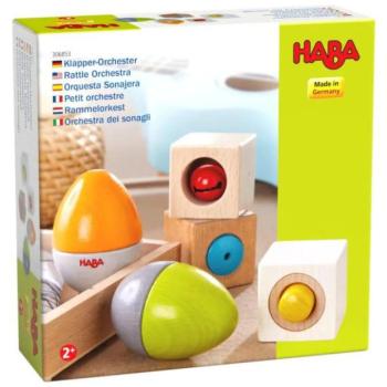 Haba Hangszerszett - akusztikus kockák és csörgő tojások kép