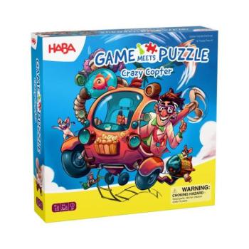 Haba Játék és Puzzle 2 az 1-ben Őrült helikopter 5 éves kortól kép