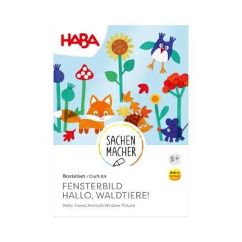 Haba Kreatív készlet Ablakkép Helló, erdei állatok! kép