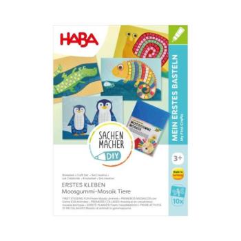 Haba Kreatív készlet Ragasztás habmozaik Állatkák kép