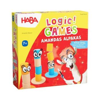 Haba Logic! GAMES Logikai játék gyerekeknek Alpaka Amanda 7 éves kortól kép