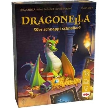 Haba Mini kártyajáték gyerekeknek Dragonella 8 éves kortól kép