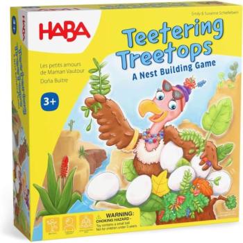 Haba Társasági kooperatív játék gyerekeknek A fák koronájában kép