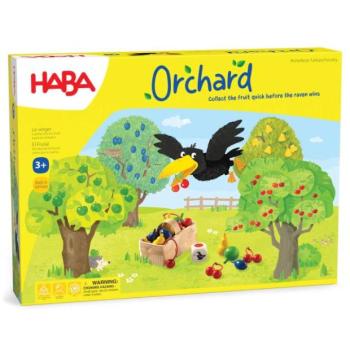 Haba Társasági kooperatív játék gyerekeknek Gyümölcsös kert 3 éves kortól kép