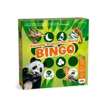 Haba Társasjáték gyerekeknek Bingo Állatok a világból