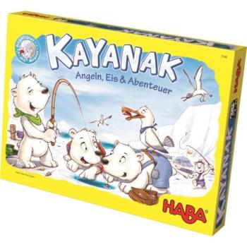 Haba Társasjáték gyerekeknek Kayanak Sarkvidéki kaland 4 éves kortól