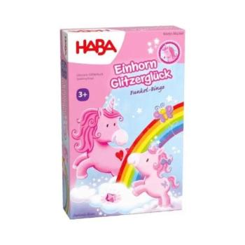 Haba Társasjáték gyerekeknek Varázslatos egyszarvú Csillogó bingó 3 éves kortól kép