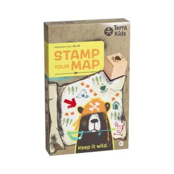 Haba Terra Kids Adventure Kincskeresés térkép alapján és bélyeggyűjtés kép