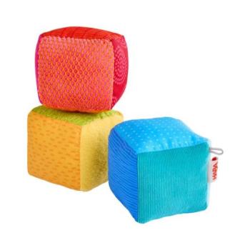 Haba Textil felfedező kockák Sound Trio kép