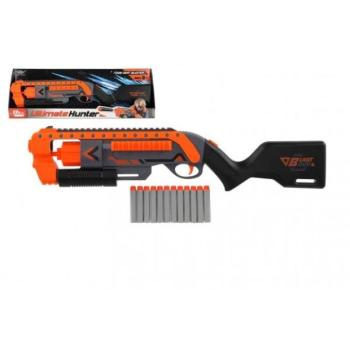 Habpisztoly hablövőkkel 57cm műanyag + 12db lövedék dobozban 58x20x7cm kép