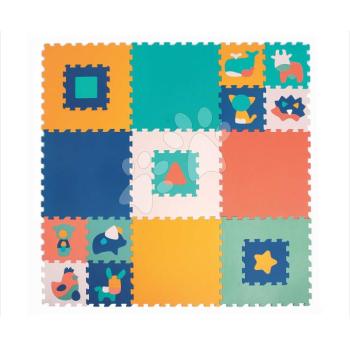 Habszivacs puzzle Jumbo XXL Foam Mat Ludi 180x180 cm 10 hó-tól