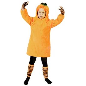 Halloween tök jelmez - 128 cm kép