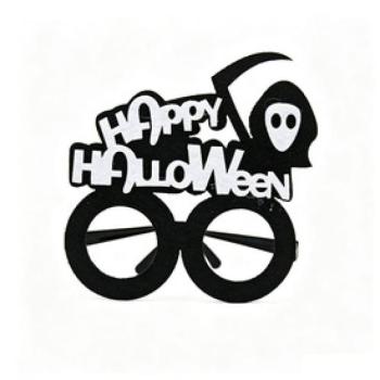 Halloweeni kaszás szemüveg kép