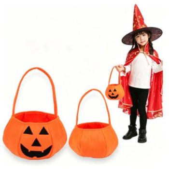 Halloweeni tökfejes táska 22cm kép