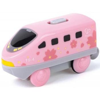 Hape akkumulátoros Intercity mozdony, rózsaszín kép