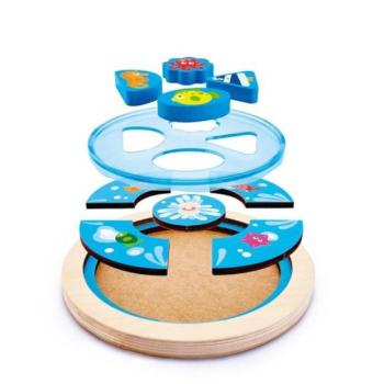 Hape Puzzle a táblán - Több kép