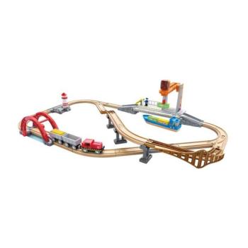 Hape Vonatpálya - tengeri és vasúti teherszállító készlet kép