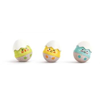 Happy Hatchlings – Ringató csörgőkészlet, 3 db