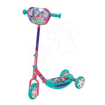 Háromkerekű roller Enchantimals Smoby állítható kormánnyal, csúszásmentes kép