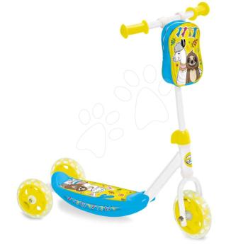 Háromkerekű roller Láma és barátai Mondo táskával kép