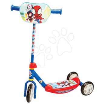 Háromkerekű roller Spidey 3 Wheels Scooter Smoby csúszásmentes és magasságilag állítható kormány max. 67 cm kép