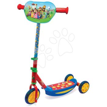 Háromkerekű roller Super Mario Smoby magasságilag állítható csúszásmentes kormány kép