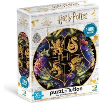 Harry Potter puzzle 68x48cm Roxfort jel 1000 darabos kép