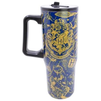 Harry Potter Termobögre szívószállal és füllel 920 ml kép