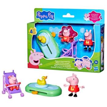 HASBRO - Peppa malac szórakozás Evie-vel a parkban