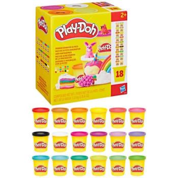 HASBRO - Play-Doh 18 db tégely, nagy csomag kép