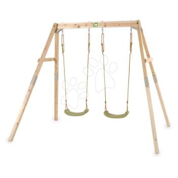 Hinta ciprusfából Silvi Double Swing Exit Toys két ülőke állítható magassággal kép